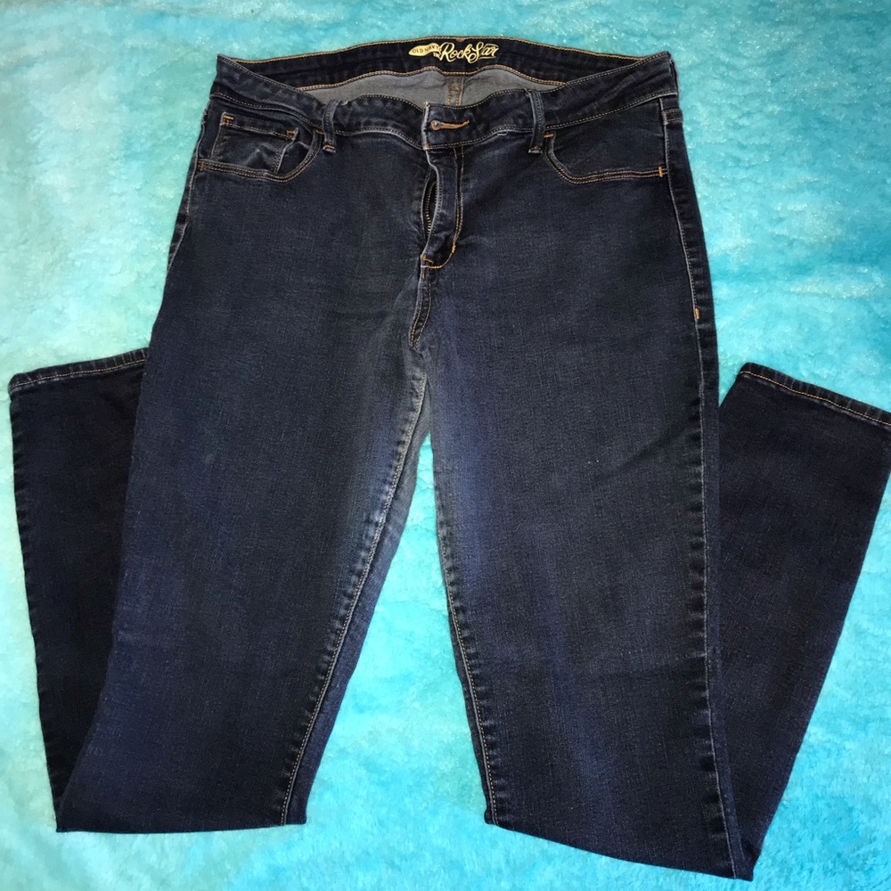 2 pairs of Old Navy Rockstar Skinny Jeans